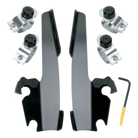 Memphis Shades Fats / Slim / Batwing Trigger-Lock Mount Kit For Harley Sportster Super Low 2011-2019