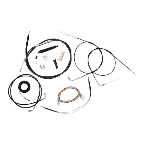 LA Choppers Handlebar Cable Brake Line And Wire Kit For Harley Sportster 2007-2013