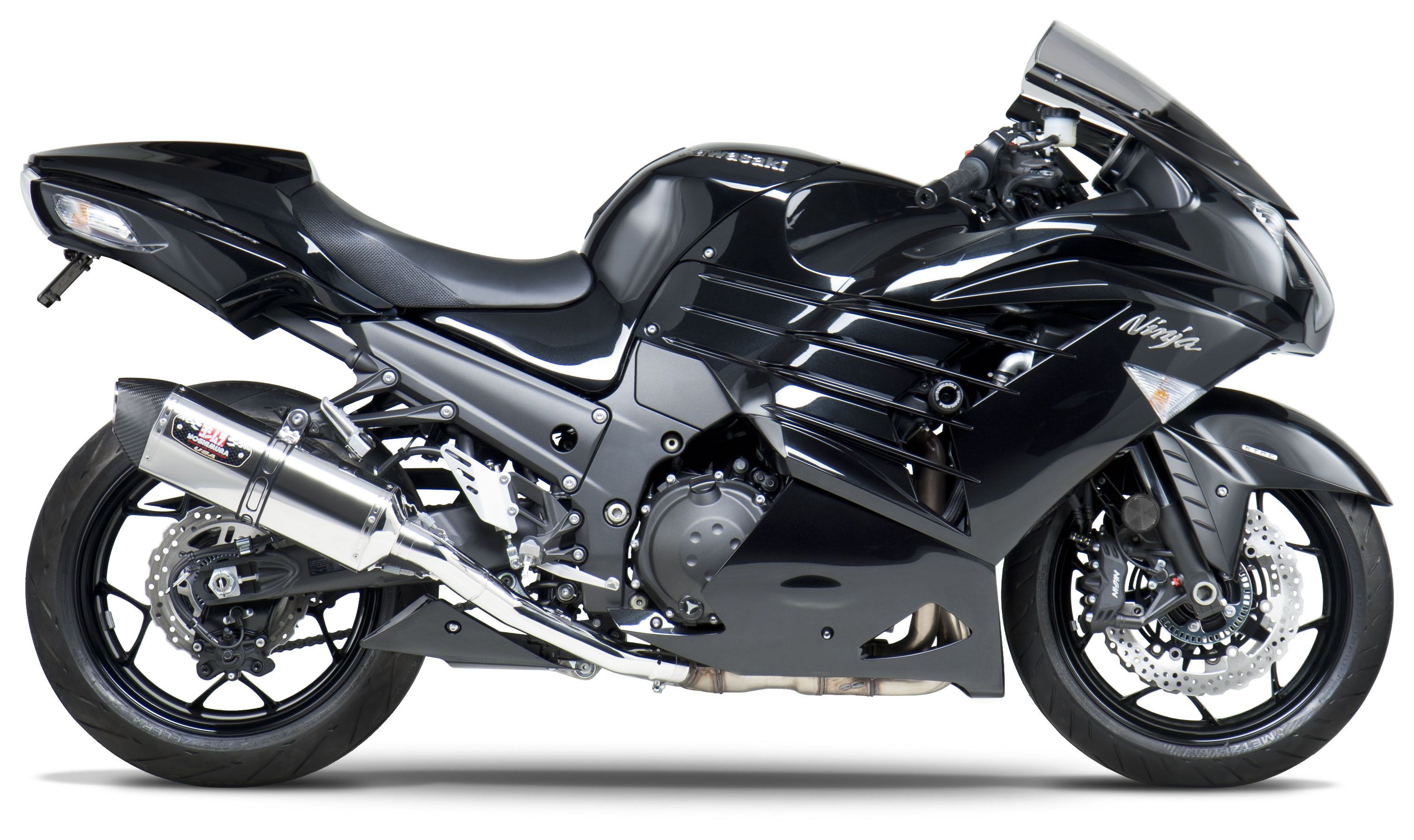 Yoshimura R77 Race Slip-On Exhaust Kawasaki ZX14R 2012-2025