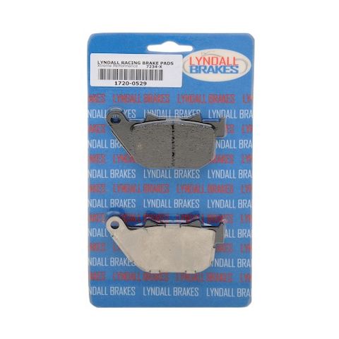 Lyndall Brakes X-Treme Performance Rear Brake Pads For Harley Sportster 2004-2013