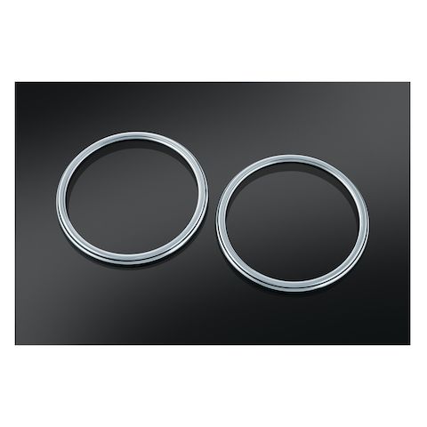 Kuryakyn Corona Front Speaker Grills For Harley Touring 2014-2025