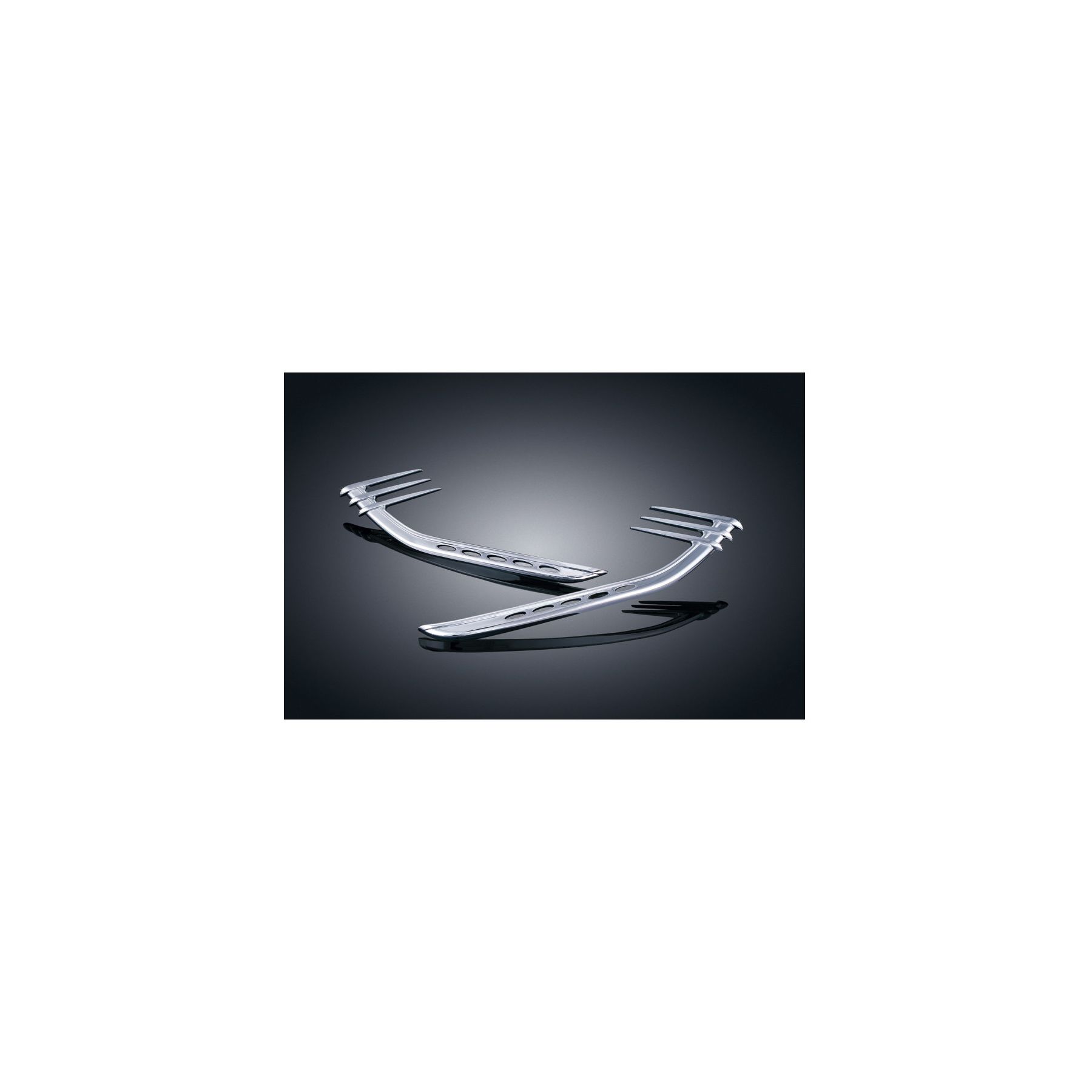 Kuryakyn Kuryakyn Airmaster Mid-Frame Air Deflector Accents For Harley Touring 2009-2024 - $55.95 at RevZilla