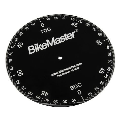 BikeMaster Aluminum Timing Degree Wheel