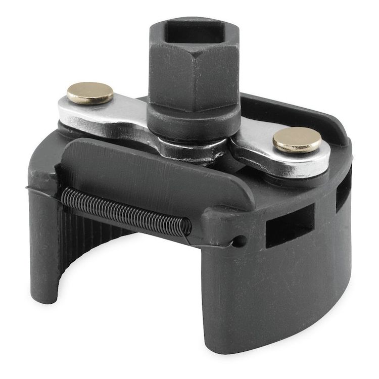 Oil Lifter ホワイト BikeMaster 65-80mm Adjustable Oil Filter Wrench | JPCycles.com