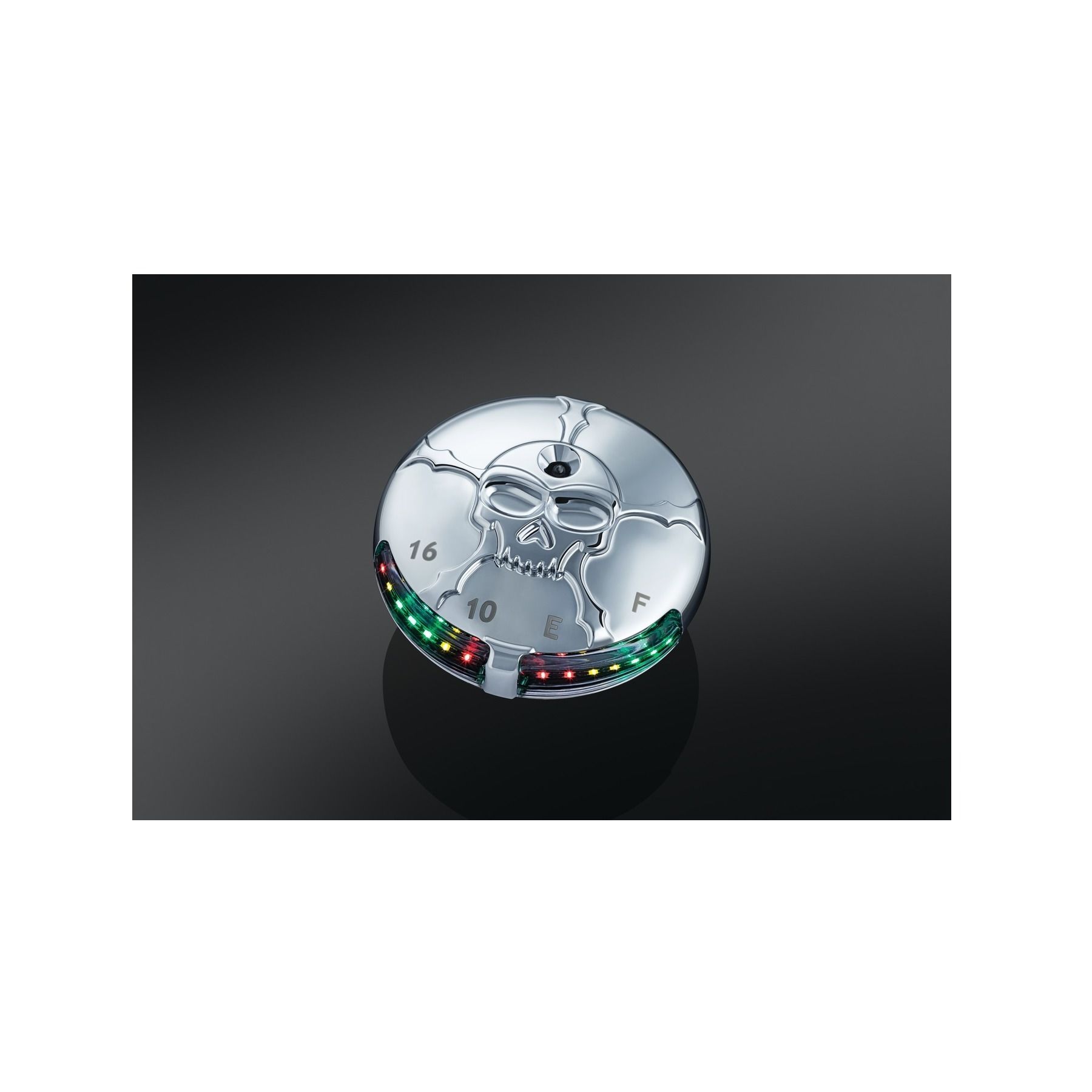 Kuryakyn Kuryakyn Zombie LED Fuel And Battery Gauge For Harley 1988-2018 - $176.99 at J&P Cycles