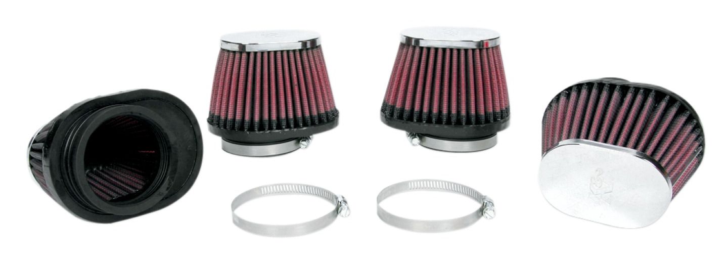 K&N Clamp-On Air Filters Honda / Kawasaki / Suzuki / Yamaha