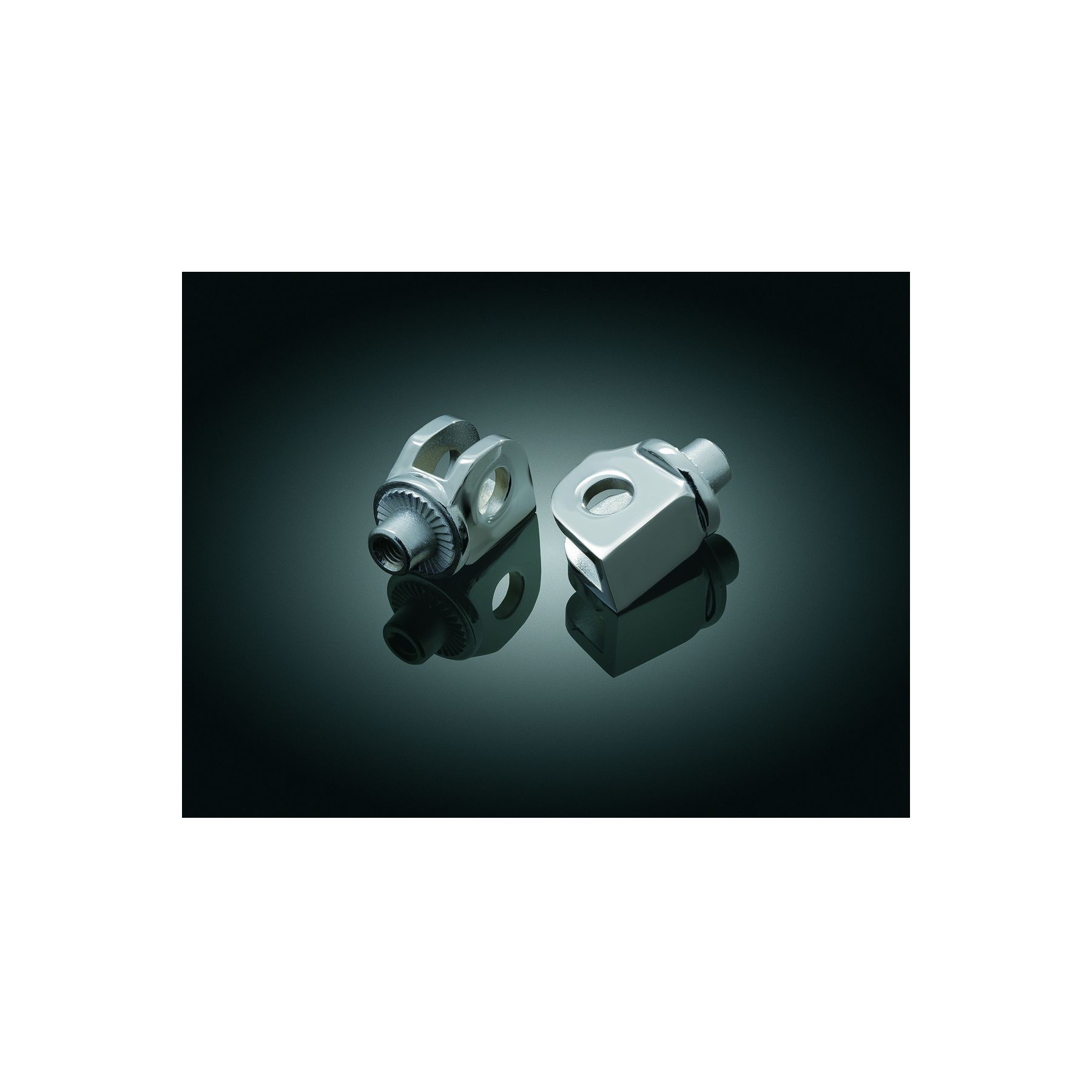 Kuryakyn Front / Rear Splined Foot Peg Adapters Can-Am / Honda / Suzuki / Triumph