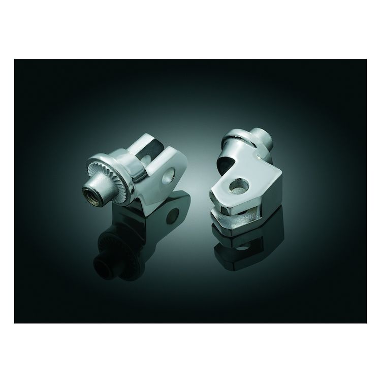 Kuryakyn Front Splined Foot Peg Adapters Yamaha 1990-2025