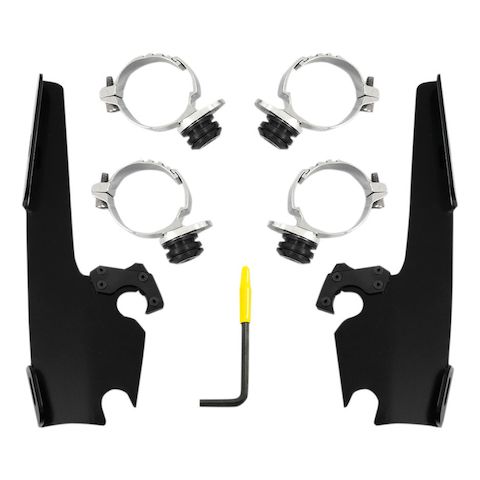 Memphis Shades Fats / Slim / Batwing Trigger-Lock Mount Kit For Harley Low Rider 2014-2020