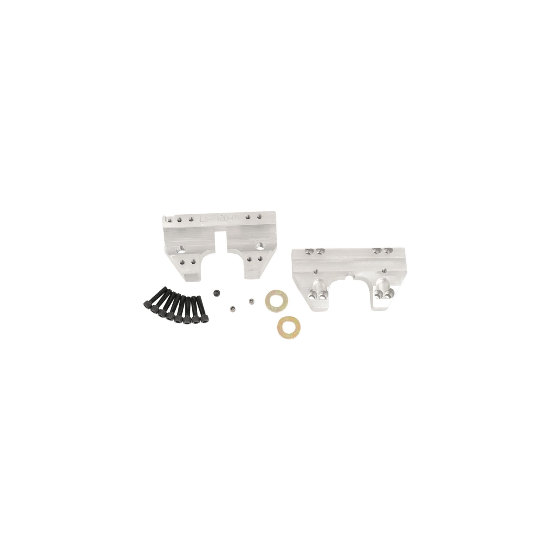 LA Choppers LA Choppers Handlebar Riser Clamp For Harley Road King 2014-2025 - $192.99 at J&P Cycles