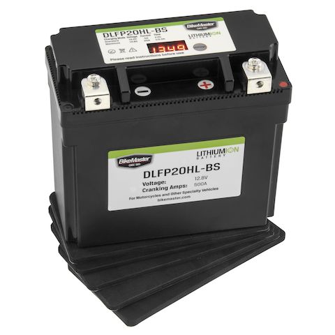 BikeMaster Lithium Ion Battery DLFP-20HL-BS