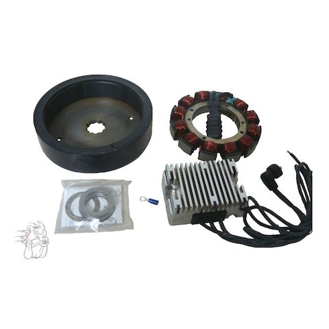 Spyke Heavy Duty 32 Amp Charging System For Harley Big Twin 1970-1999