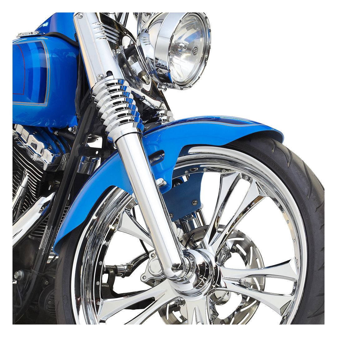 Arlen Ness Smooth Hot Legs Fork Lower Set For Harley FL Softail