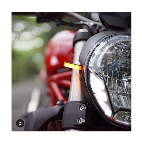 New Rage Cycles LED Front Turn Signals Ducati Monster 1100 2009-2010