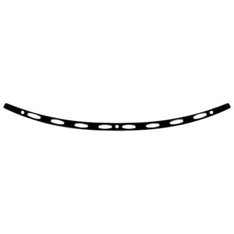Memphis Shades Oval Windshield Trim For Harley Touring 2014-2025