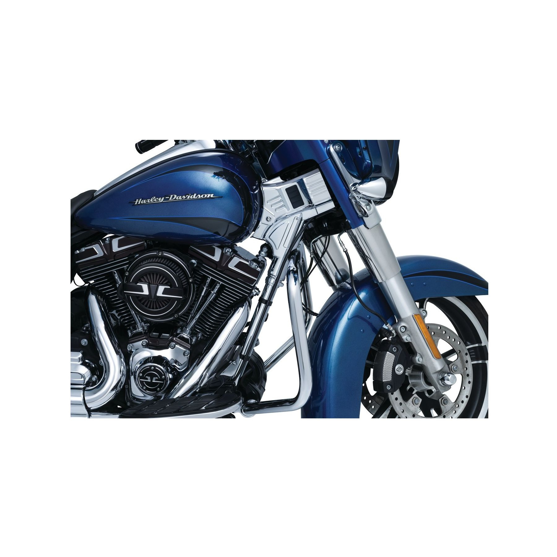 Kuryakyn Kuryakyn Deluxe Neck Covers For Harley Touring 2014-2025 - $235.99 at RevZilla