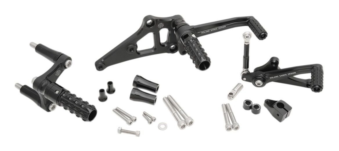 Roland Sands Rearsets For Harley Sportster | JPCycles.com