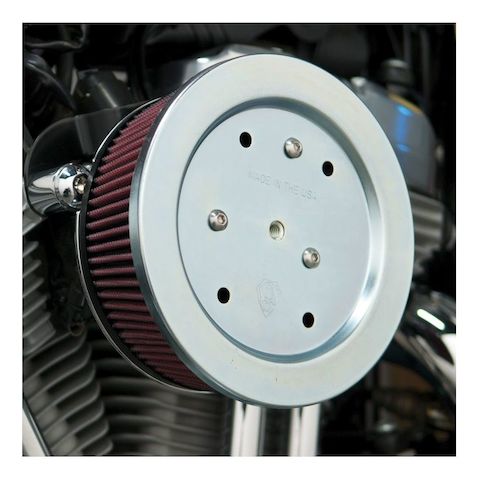 Arlen Ness Naked Stage 2 Big Sucker Air Cleaner For Harley