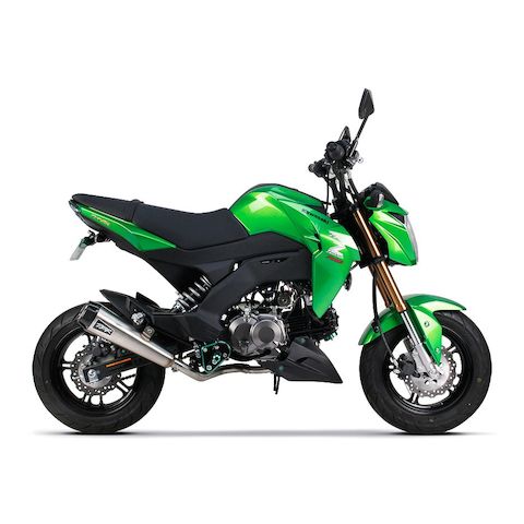 Two Brothers Comp Exhaust System Kawasaki Z125 Pro 2017-2025