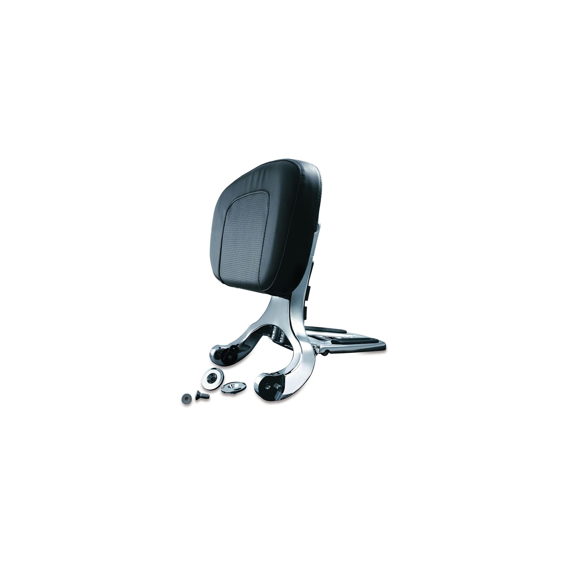 Kuryakyn Kuryakyn Multi-Purpose Driver And Passenger Backrest For Harley 2003-2025 - $568.99 at J&P Cycles