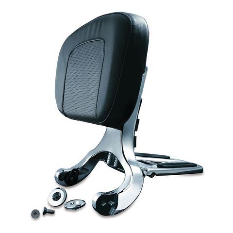 Kuryakyn Multi-Purpose Driver And Passenger Backrest For Harley 2003-2025