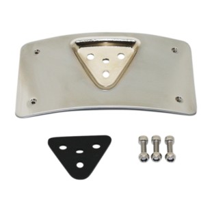 Custom Dynamics Radius Laydown License Plate Frame Mount For Harley
