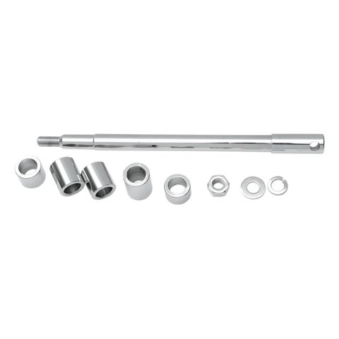 Drag Specialties Chrome Front Axle Kit For Harley Softail 1986-1999