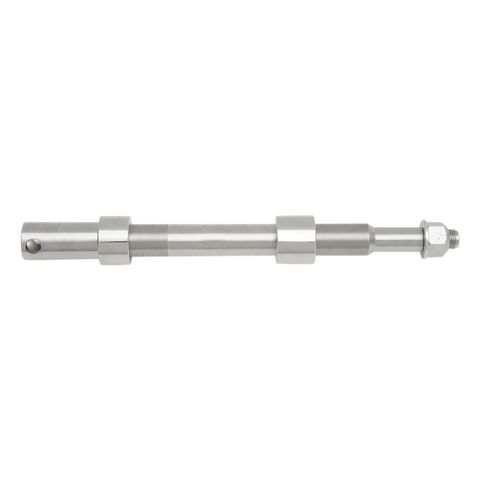 Drag Specialties Chrome Front Axle Kit For Harley Dyna 2008-2017