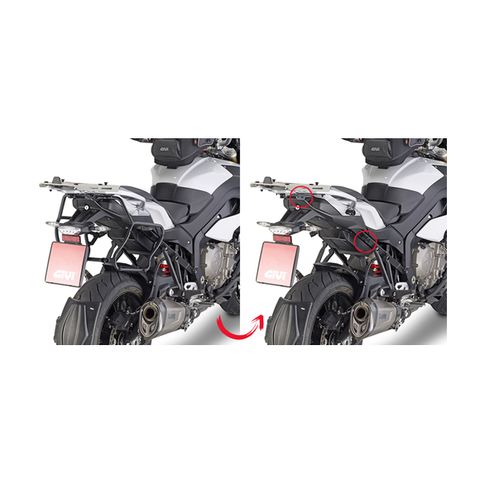 Givi PLXR5119 Rapid Release V35 / V37 Side Case Racks BMW S1000XR 2015-2019