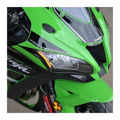 New Rage Cycles LED Front Turn Signals Kawasaki ZX10R 2016-2020