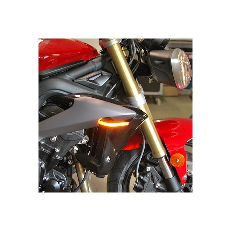 New Rage Cycles LED Front Turn Signals Triumph Street Triple / R 2013-2017
