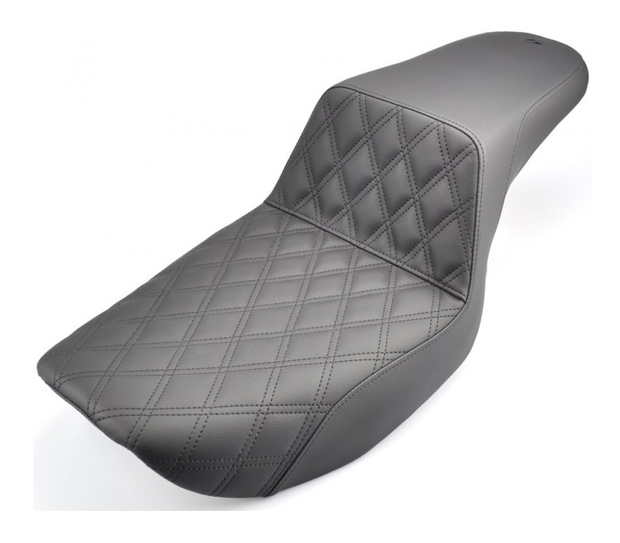 スタイルアシスト Saddlemen Step-Up LS Lattice Stitch Seat For Harley | JPCycles.com