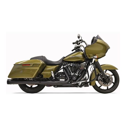 Bassani 4" DNT Megaphone Mufflers For Harley Touring 2017-2026