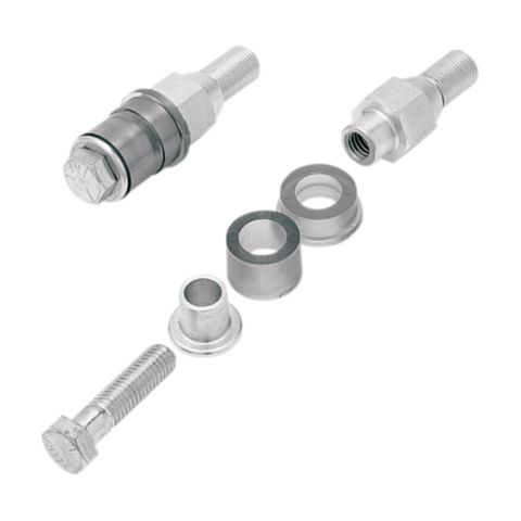 Alloy Art Gooden Tight Riser Bushing And Hardware Kit For Harley Springer 1997-2007