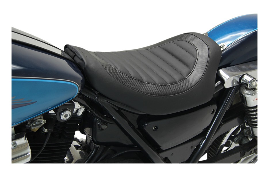 Mustang Signature Series Solo Seat by Jody Perewitz For Harley FXR
