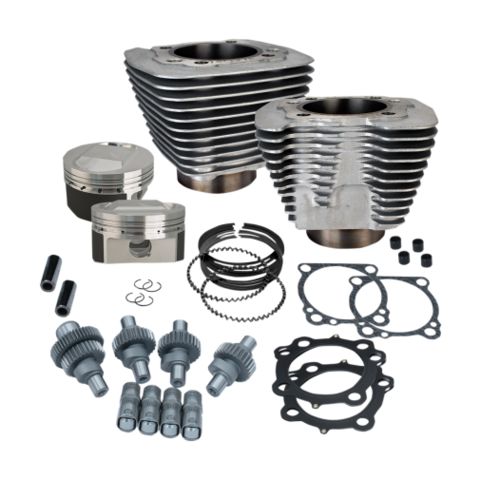 S&S Cycle 1200 To 1250 Hooligan Big Bore & Cam Kit For Harley Sportster 2000-2022