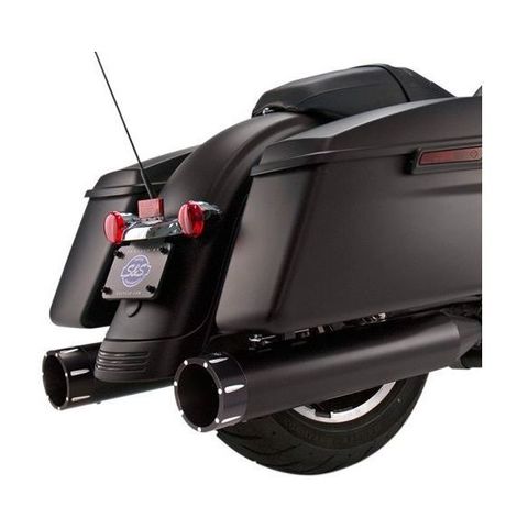 S&S Cycle 4.5" MK45 Tracer Slip-On Mufflers For Harley Touring 1995-2016
