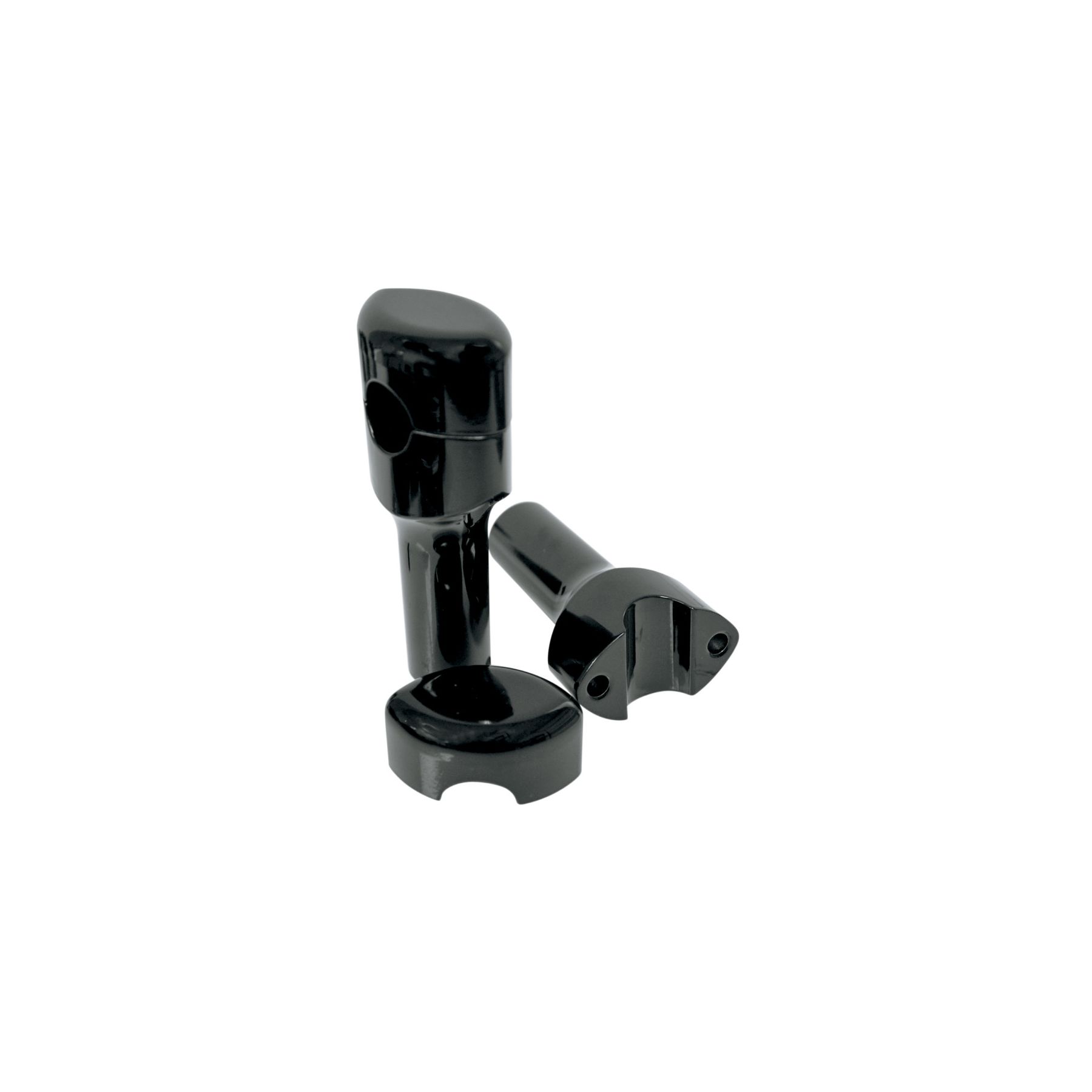 LA Choppers LA Choppers Smooth Handlebar Risers For Harley With 1 1/4 Bars - $259.99 at J&P Cycles