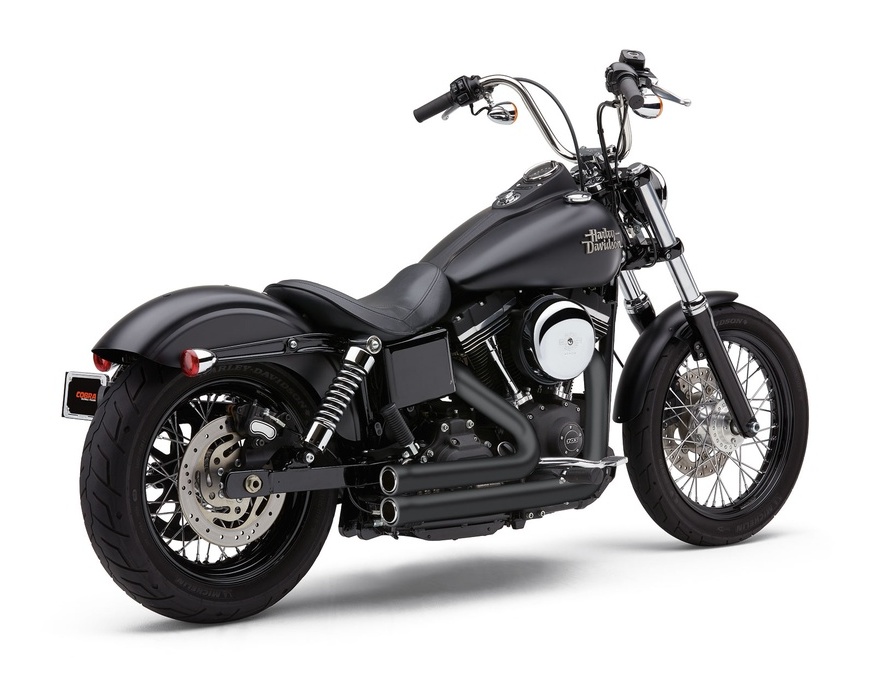 Cobra Speedster 909 Exhaust For Harley Dyna 2012-2017 | JPCycles.com