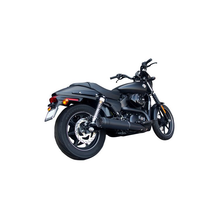 Firebrand Exhaust 4" Grand Prix Slip-On Muffler For Harley