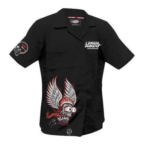 Lethal Threat Winged Helmet Monster Shirt