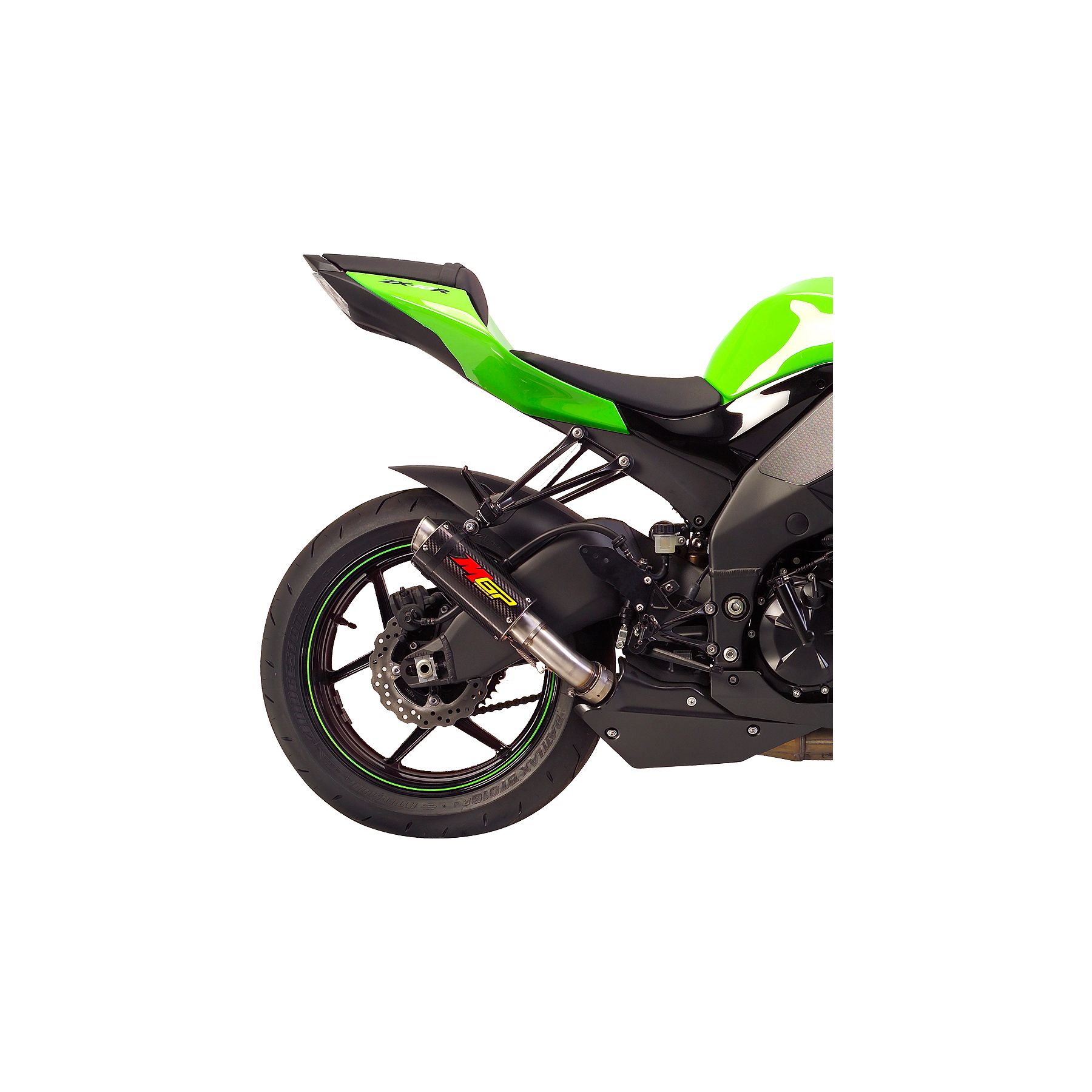 Hotbodies Racing Hotbodies Racing MGP Slip-On Exhaust Kawasaki Ninja ZX10R 2008-2010 - $418.95 at RevZilla