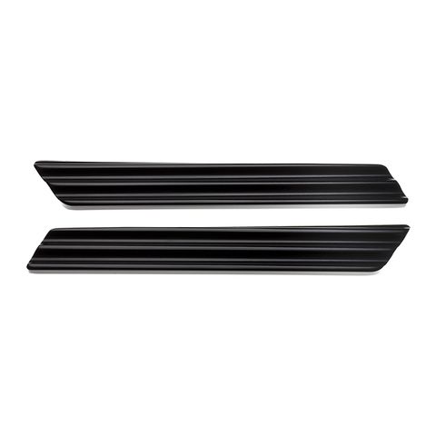 Joker Machine Finned Saddlebag Latch Inserts For Harley Touring 2014-2025