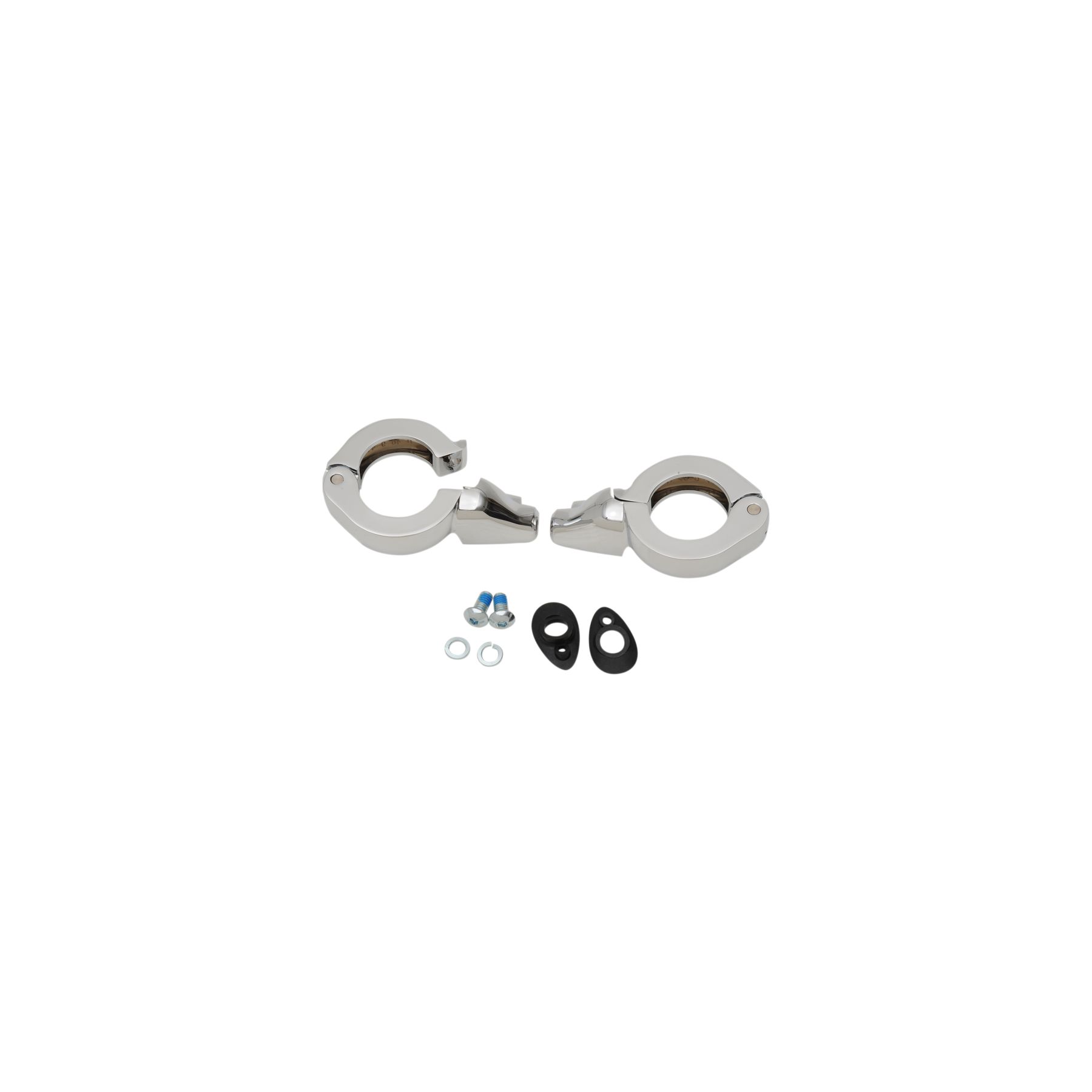 Drag Specialties Drag Specialties Fork Mount Turn Signal Clamps - $109.09 at J&P Cycles