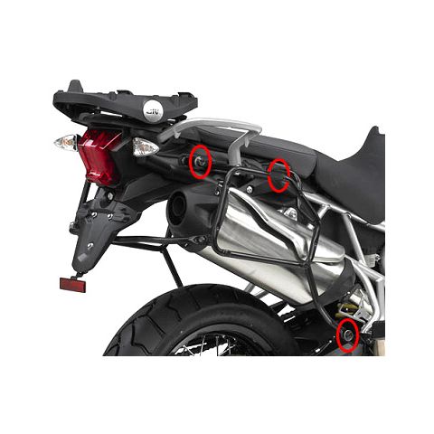 Givi PLR6409 Rapid Release Side Case Racks Triumph Tiger 800 2011-2017