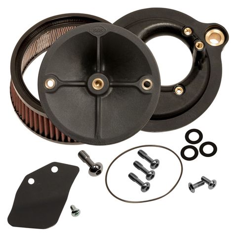 S&S Cycle Stealth Air Cleaner Kit For Harley Milwaukee Eight 2017-2025