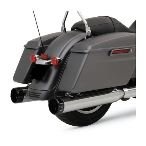 Khrome Werks 4.5" HP Plus Slip-On Mufflers For Harley Touring 2017-2025