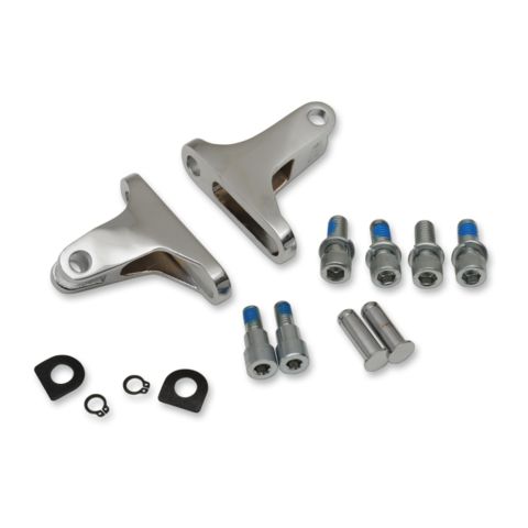 Drag Specialties Short Passenger Footpeg Mounts For Harley Touring 1993-2026