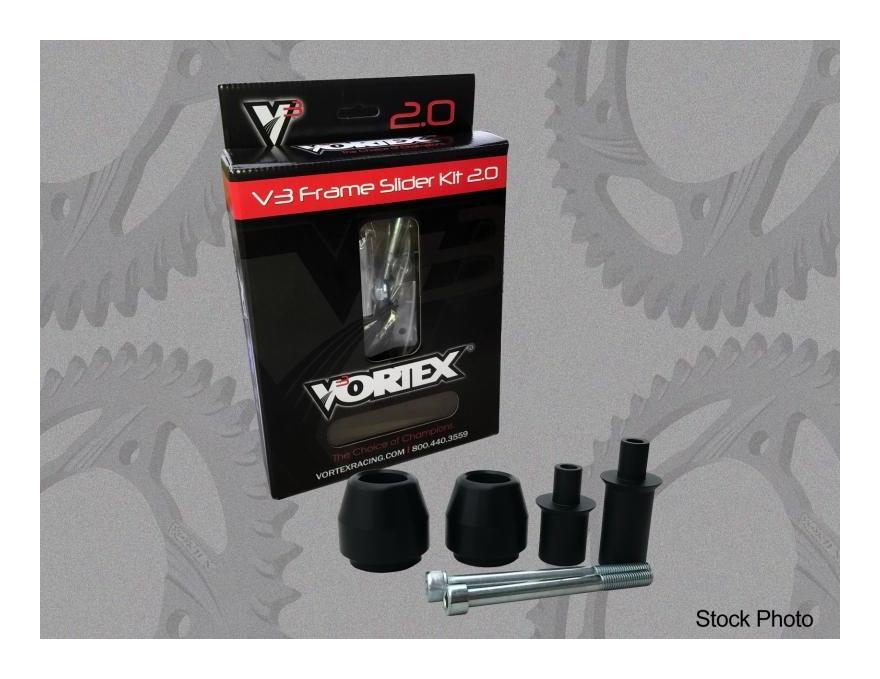 Vortex V3 2.0 Frame Sliders Kawasaki ZX10R 2011-2015