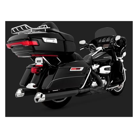 Vance & Hines 5 1/2" Monster V Slip On Mufflers For Harley Touring 2017-2025